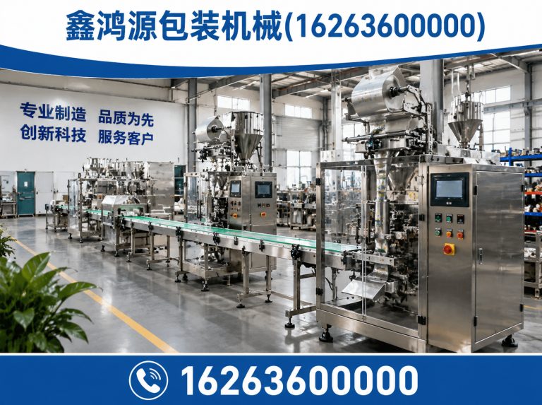 诸城市全自动灌装生产线展示图