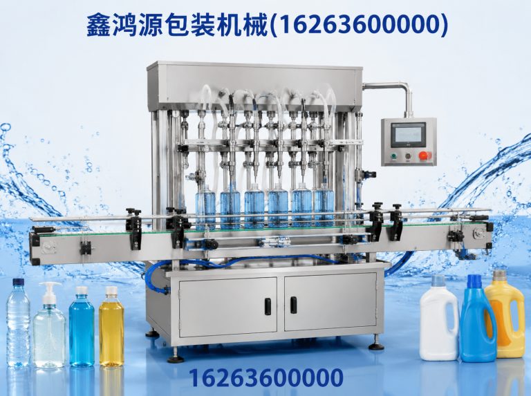 诸城市液体灌装机展示图